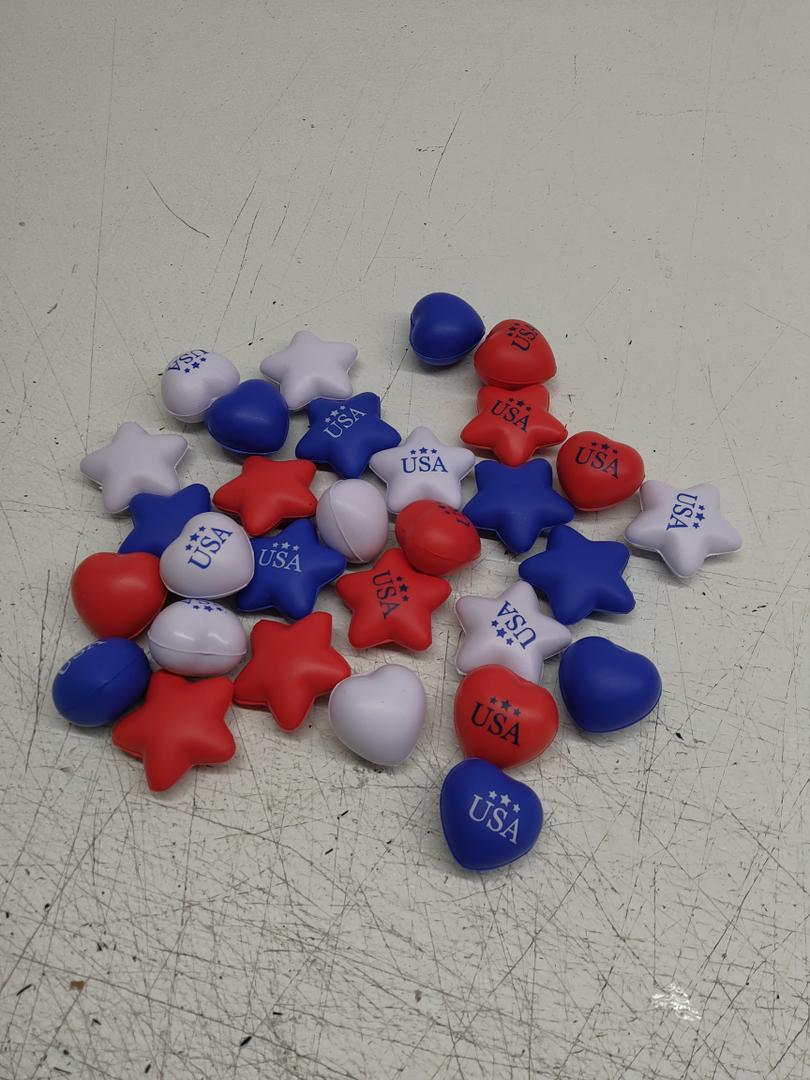 Meooek 30 pcs 4th of July Patriotic Party