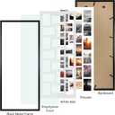 QUTREY Collage Picture Frame 4x6, 20 Opening Black Large Photo Frame for Multiple 4 by 6 inch Pictures for Wall