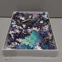 1000 Piece Wolves Puzzle for Adults - Vibrant Blue & Purple, Large Challenging Jigsaw Puzzle for Family Interactive Game Puzzle DIY Home Decoration Brain Challenge Gift (28in x 20in)