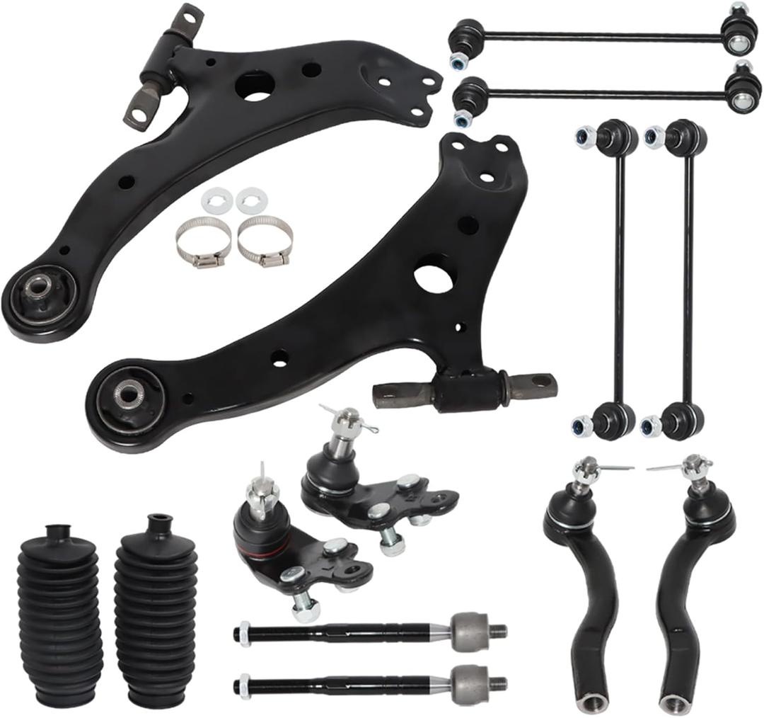 labwork 14PCS Front Lower Control Arm Suspension Replacement for Toyota Camry 2007-2011