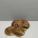 PATTNIUM Kids Child Brown Wig Long Curly Wavy Light Brown Wigs for Girls Middle Part Shoulder Length Synthetic Wig with Wig Cap