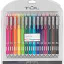 TUL® GL Series Retractable Gel Pens, Medium Point, 0.7 mm, Assorted Barrel Colors, Assorted Candy Ink Colors, Pack of 14 Pens