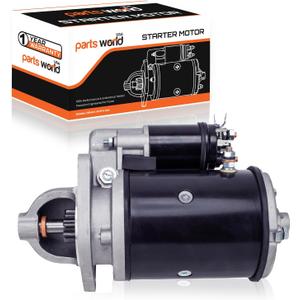 410-30044 12V Starter Compatible for Ford Farm Diesel Tractor 2000 3000 4000 5000, Case Loader Backhoe, New Holland Diesel, Ford Industrial,Lester 16608, Case K919752, LRS00212-1 Year Support