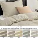 Bedsure Duvet Cover Twin/Twin XL - Only Includes 1 Duvet Cover (68"x90"), Hotel Luxury Soft Double Brushed All Season Bedding for Kids & Adults, Zipper Closure, Linen (No Comforter, No Pillow Shams)