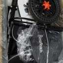 All Terrain Foldable Knee Scooter Walker - Economical Knee Walker for Foot Injuries, Compact Crutches Alternative - Black