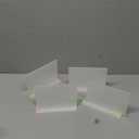 KICHOUSE 4pcs Acrylic Place Cards for Table Setting Wedding Signage Blank Table Signs Reusable Safe Design for Events Parties Base Included