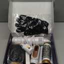 6 in ONE Blow Dryer Brush, Curling Wand Hair Styling Tools Set, Ionic Hot Air Hair Dryer, Massage Oval Hair Dryer, Left&Right Hair Curlers