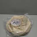 GO&SO 2 Pcs Barrel Lamp Shades Yellowish Beige Lamp Shade 6x13x10.6"(Spider) Bell Lamp Shade for Floor Lamps&Table Lamp,Scalloped Lampshade Modern Petal Edge Braid,Faux Silk Fabric,Easy Assembly