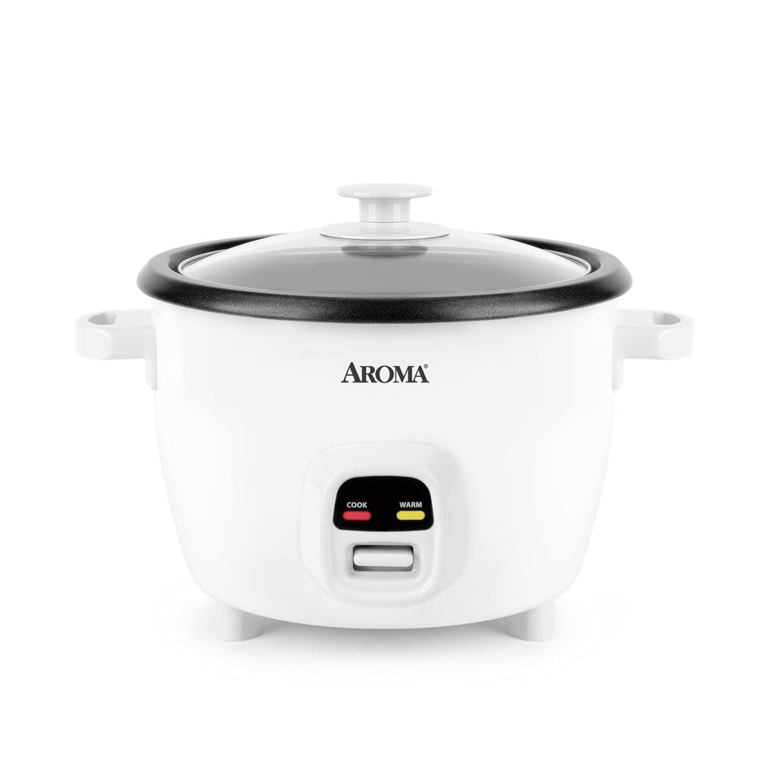 AROMA 20-Cup (Cooked) One-Touch Rice Cooker and Food Steamer with Auto-Warm | 10 cups uncooked, 20 cups cooked (ARC-390NGP)