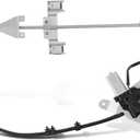 A-Premium Electric Power Window Regulator with Motor Compatible with Freightliner M2, Driver Side
