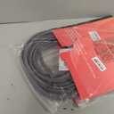 Rubber Edge Trim, Flexible Edge Trim for Sharp Edge, 5/16"(8.0mm) U Channel Edge Protector, Self Adhesive Edge Guards for Plywood, Glass, Flexiglass and Sheet Metal Parts, 20Ft, Grey Color