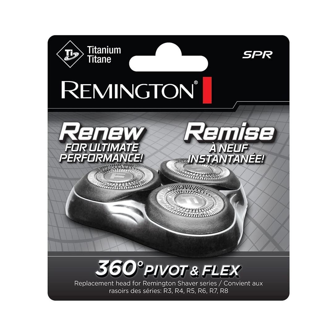 Remington SPRCDN Universal Rotary Replacement Shaver Head, Black (1 Count (Pack of 1))
