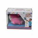 Misco Toys Battery-Operated Shark Bubble Machine, Pink