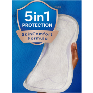 TENA Sensitive Care Incontinence Pads, Bladder Control & Postpartum for Women, Overnight Absorbency, Extra Coverage, 45 Count