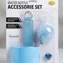 Water bottle accessory set