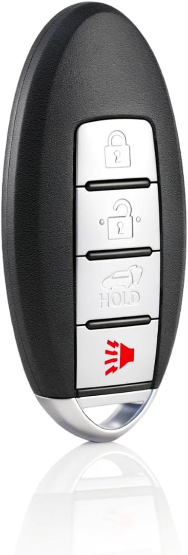 Smart Key Fob for Nissan Rogue 2014-2018, FengRKey Proximity Remote Control Key Fob Compatible with Nissan Rogue 2014-2018 KR5S180144106 285E3-285E3-4CB6C S180144106