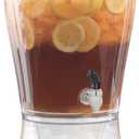Creativeware 3-Gallon Beverage Dispenser- Poly Prop Beverage Dispenser, Clear, 
Product Dimensions	11"L x 11"W x 19"H
Capacity	3 gallons