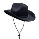 COLLECT PRESENT Plain Felt Cowboy & Cowgirl Hat for Men, Women, and Teens | Western Studded Cowboy Hat in Adult Sizes