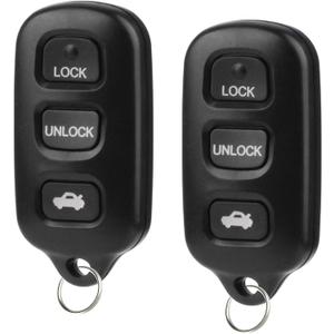 Key Fob Keyless Entry Remote Replacement for Toyota Camry 2000 2001 2002 2003 2004 2005 2006 /2002-2006 Solara with FCC IDGQ43VT14T (Set of 2)