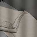 HOMERILLA Sectional Couch Covers for Sectional Sofa L Shaped Sofa Cover Blanket 2 Pieces L Shape Furniture Protector for Pets Dogs(Ivory, XXX-Large)