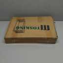 TOSKING Tall Plant Stand Indoor  2-Tier Modern Metal Shelf, 30" Height & 200 LBS Capacity, Heavy Duty for Living Room, Balcony, Garden (Black)