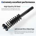 Front Struts Assembly w/Coil Spring Fit for 2003-2007 Honda Accord