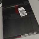 RedThunder K10 Wired Gaming Keyboard and Mouse and Wrist Rest Combo, RGB Backlit, Mechanical Feel Anti-ghosting Keyboard + 7D 7200 DPI Mice+Soft Leather Wrist Rest 3 in 1 PC Gamer Accessories(Black)