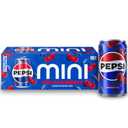 Pepsi Wild Cherry Cola Soda Pop Mini Cans, 7.5 Ounce Mini Cans (10 Pack), may/04/26