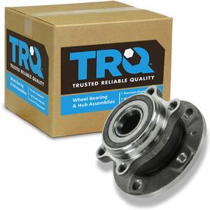 TRQ Front Wheel Bearing & Hub Assembly with ABS Sensor Compatible with 2008-2013 Audi A3 2006-2013 A3 Quattro 2015-2018 Q3 Q3 Quattro 2008-2009 TT 2008-2015 TT Quattro 2012-2013 TT RS Quattro 2009-20