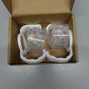 Straw Sippy Cup Conversion Kit for Dr Brown Narrow Nack Baby Bottles, Soft top and Weighted Ball Transition Cup Kit with Handles, Set of 2