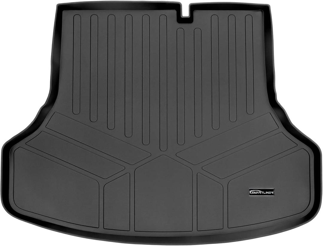 SMARTLINER All Weather Custom Fit Cargo Trunk Liner Floor Mat Compatible with 2013-2013 Nissan Sentra