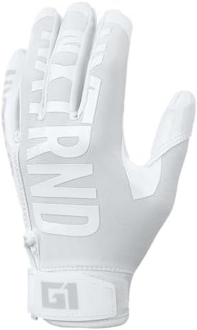 Nxtrnd G1 Youth Football Gloves, Kids Sticky Receiver Gloves, youth large