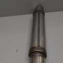 A-KARCK 3" Inlet Exhaust Resonator, 3" Inlet 3" Outlet 21" Overall Length Muffler Resonator Stainless Steel