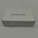 MAIERNISI JESSI Women's T-Strap Low Chunky Heel Mary Jane Pumps Cut Out Wedding Dress Shoes (9.5) Red Velvet