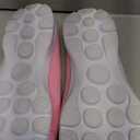 ChicWind Womens Breathable Mesh Walking Mules Sneakers Open Back Slip On Shoes (10.5, Pink)