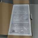 KYODOLED Clear Donation Box for Fundraising, Suggestion Box with Lock and Key, Raffle Box for Tickets with Sign Holder, Tip Jar for Event and Organization, 6.1"x4.3"x3.8", 3PACK(Sign Card Not Contain)