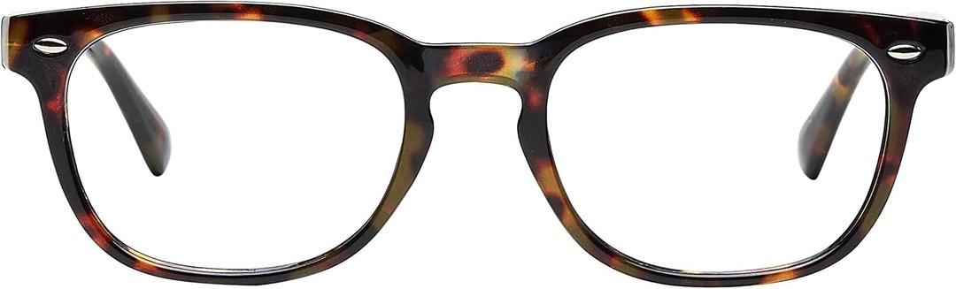 Clear Readers ECBL03 Blue Light Reading Glasses (Brown Tortoise)