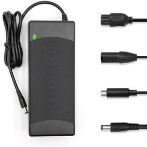 UL Listed 54.6V 3A Replacement Electric Scooter Charger for 48V Ebike Battery with 5 Plugs,Compatible with Lectric XP 2.0/3.0, Ecotric City/Beach, Evercross H5/H7 Power Adapter