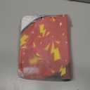 Trading Card Binder 4 Pocket,400 Pocket Card Collection Binder with 50 Removable Sleeves,PU Waterproof Top Card Book,3-Ring Zipper Collectible Trading Card Album for MTG/TCG/Card Holder GiftRed (Small)