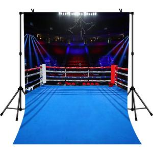 5x7ft Boys Birthday Party Photography Backdrop Boxing Ring Background for Children Men Portrait Birthday Party Banner Photo Booth Studio Props