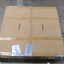 Siljoy Modern Crystal Chandelier Farmhouse Black Round 2-Tiers K9 Crystal Raindrop Chandelier Adjustable Flush Mount Crystal Ceiling Light for Dining Living Room Entryway Foyer E12x20, D39.4''