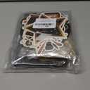 Black Gold Birthday Decorations for Men Women, Pre-Strung Happy Birthday Banner with Backdrop, Balloons,Honeycomb Centerpieces & Streamers Kit