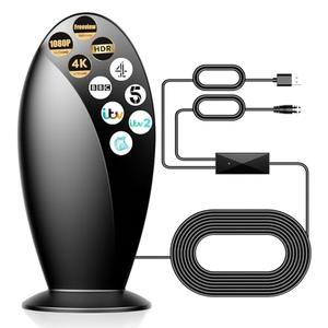 Digital TV Antenna Indoor,【1200+ Miles