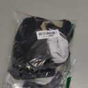 Blooming Jelly Women One Piece Tummy Control Swimsuit Ribbed Color Block Bathing Suits Backless High Neck Swim Suit (Medium, Black)