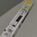 Zilla Reptile T8 Slimline Desert Pet Habitat Light Fixture with 15 Watt Fluorescent Bulb, 18 Inches,Black