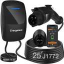 Level 2 EV Charger, 32 Amp 7kW High-Speed Electric Vehicle Charging Station, UL Certified, NEMA 14-50 Plug, 25ft Cable, IP66 Waterproof, WiFi Smart App, Compatible with All J1772 EVs