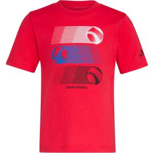 adidas Boys Short Sleeve Graphic Tee Shirt 4T