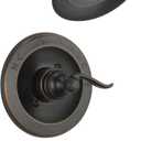 Delta Windemere 14 Series Bathtub and Shower Faucet Set, Oil Rubbed Bronze Shower Head and Handle Set, Valve Trim Kit, Oil Rubbed Bronze BT14496-OB (Valve Not Included)