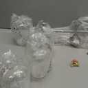 Bathroom Light Fixtures (4-Light, 29 Inch), Brushed Nickel Vanity Lights for Bathroom with Clear Glass Glass Shade, Modern Vanity Wall Lights for Mirror Bedroom Living Room Kitchen Hallway Porch