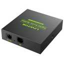 LiNKFOR Digital Optical Audio 1x3 Splitter Digital SPDIF Toslink Optical Fiber Audio Splitter 1 in 3 Out Aluminum Alloy with Optical Cable Support 5.1CH Dolby-AC3 DTS for PS3 Blue-Ray DVD HDTV